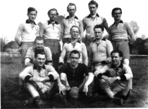 Weilheimer Postler-Mannschaft von 1950